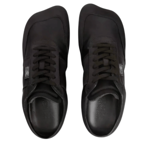 (W) MM6 Maison Margiela Satin Factory Sneakers Black