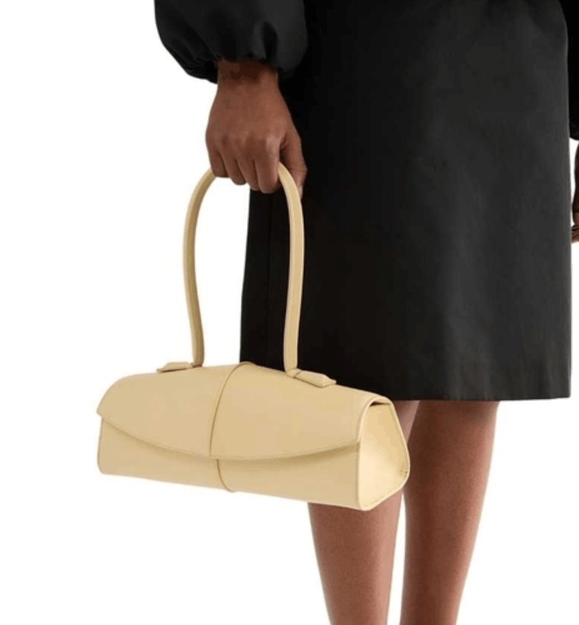 Jil Sander Linea Leather Shoulder Bag