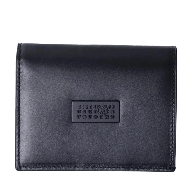 MM6 Maison Margiela Numeric Bi-Fold Wallet Black