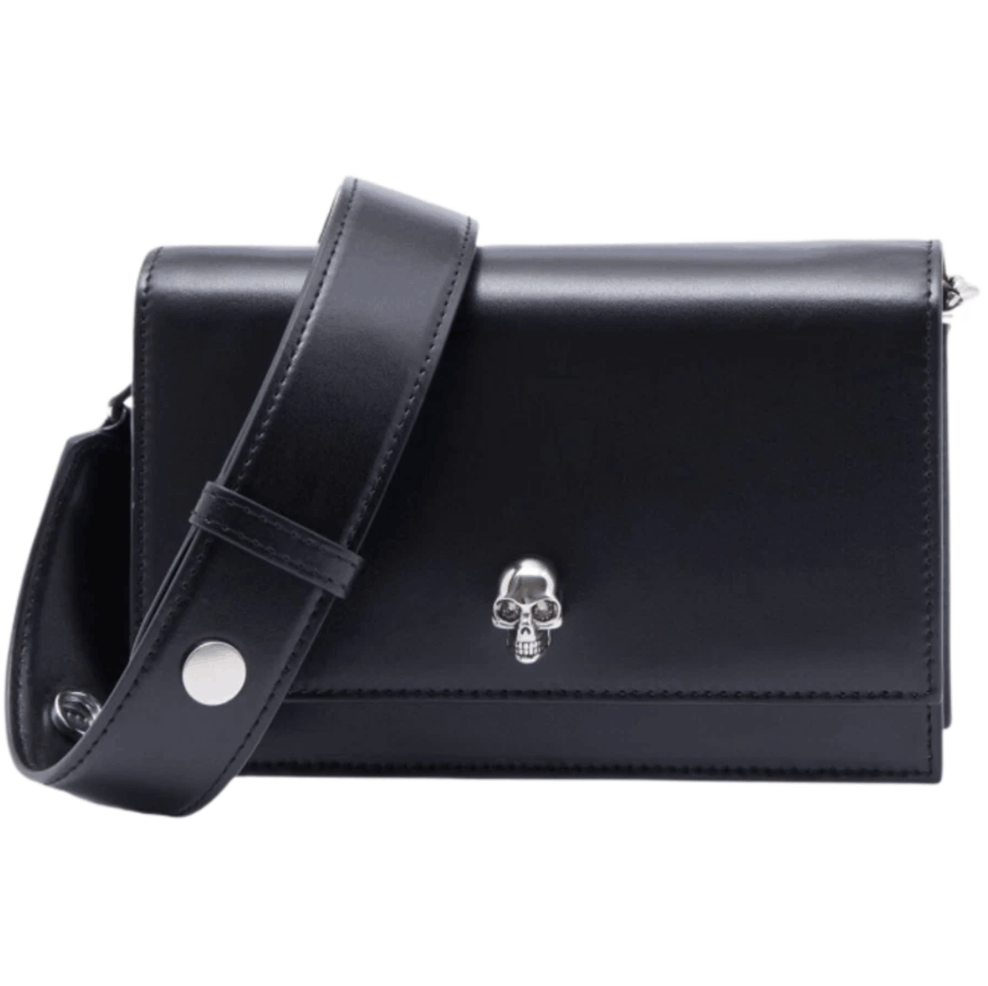 Alexander McQueen Small Skull Bag Black
