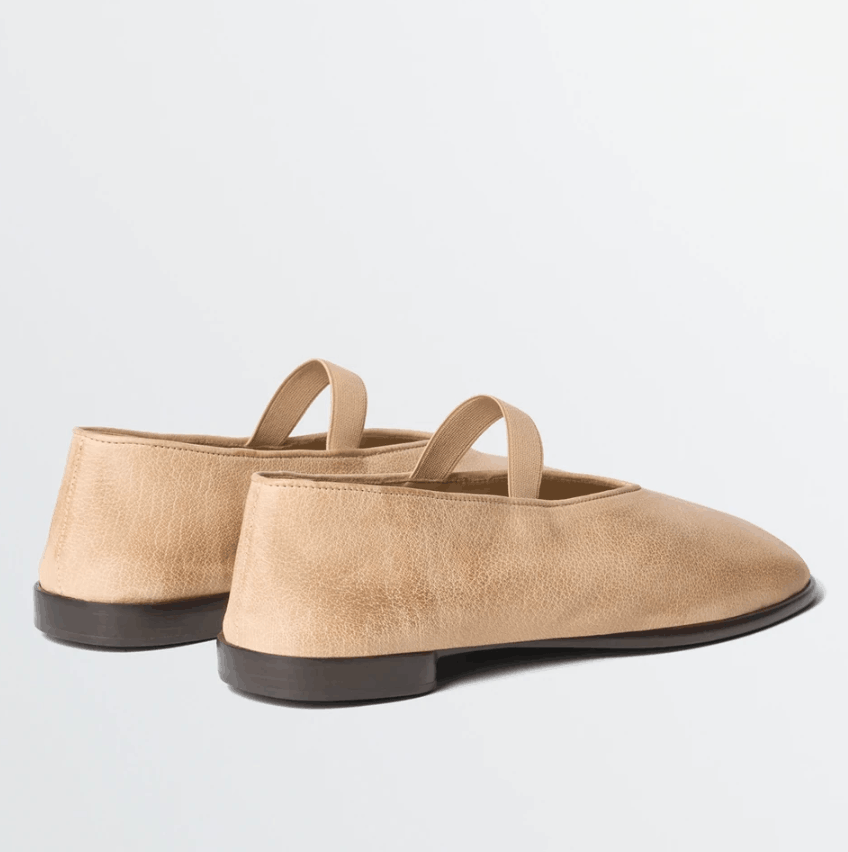 Lemaire Wmns Glove Ballerina 'Washed Beige'