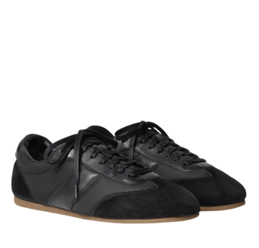 LEMAIRE Soft Runner Sneakers in Black 