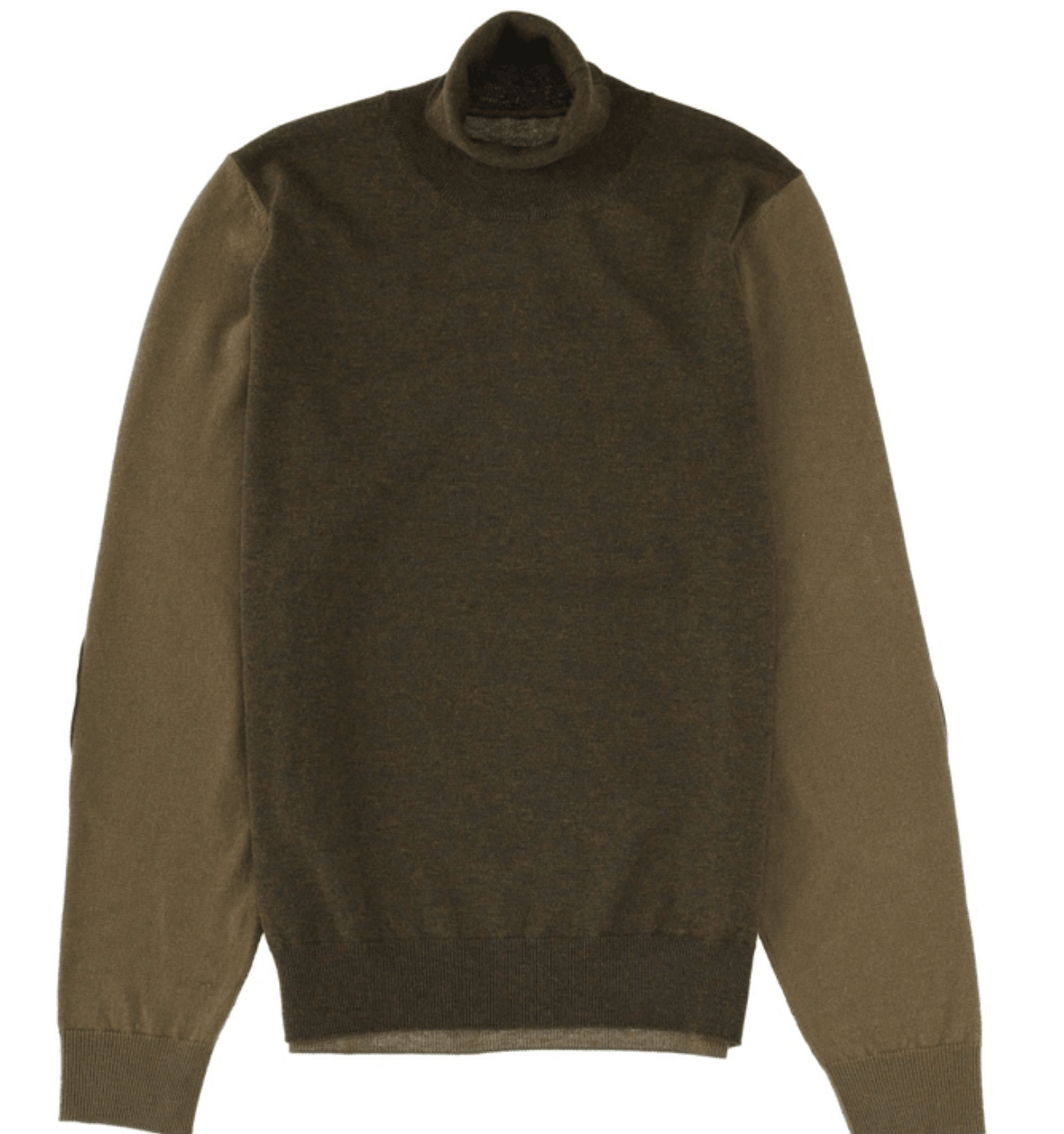 Two-Tone Wool Crewneck