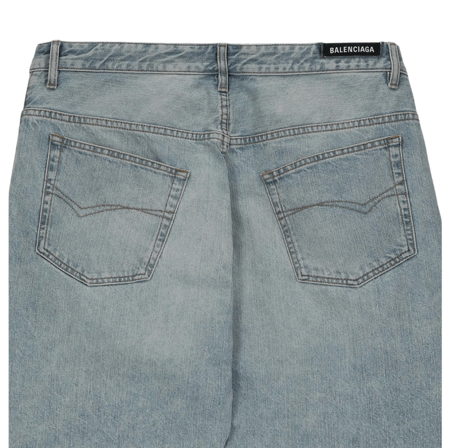 Balenciaga logo-patch Jeans 