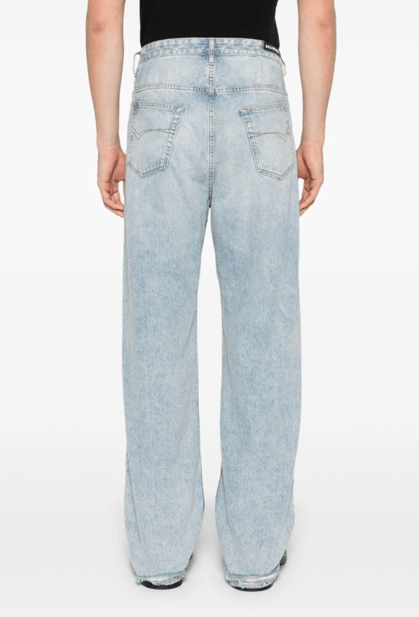 Balenciaga logo-patch Jeans 