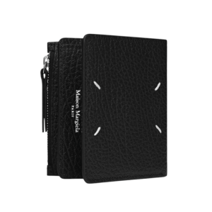 Black Leather Money Wallet