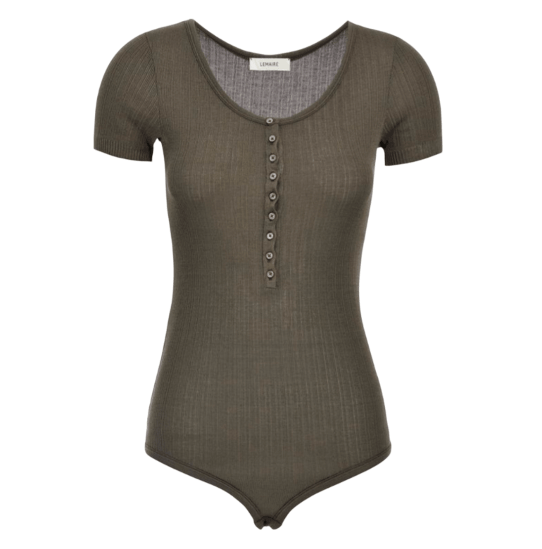 Lemaire Half Button-Up Bodysuit