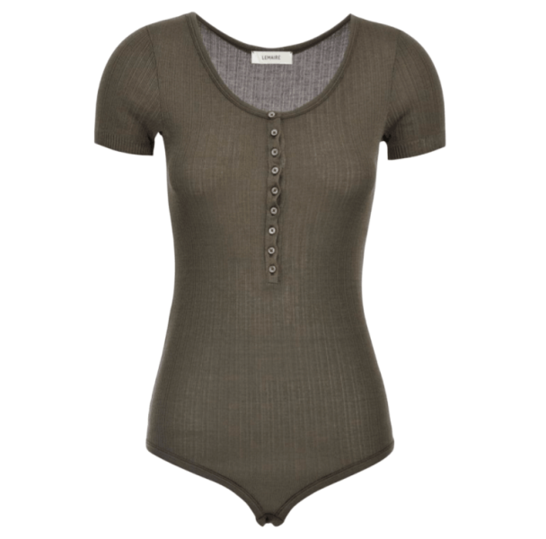 Lemaire Half Button-Up Bodysuit
