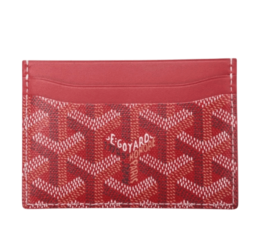 Goyard Saint Sulpice Card Holder Red