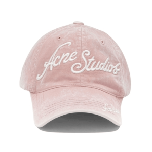 Embroidered logo cap - Faded pink