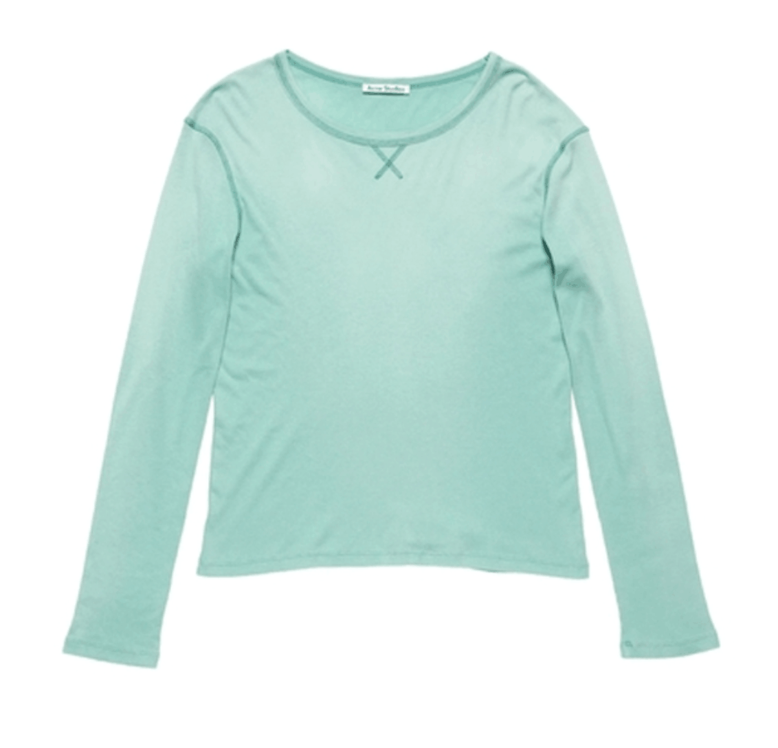ACNE STUDIOS - Crew Neck Long Sleeves T-shirt