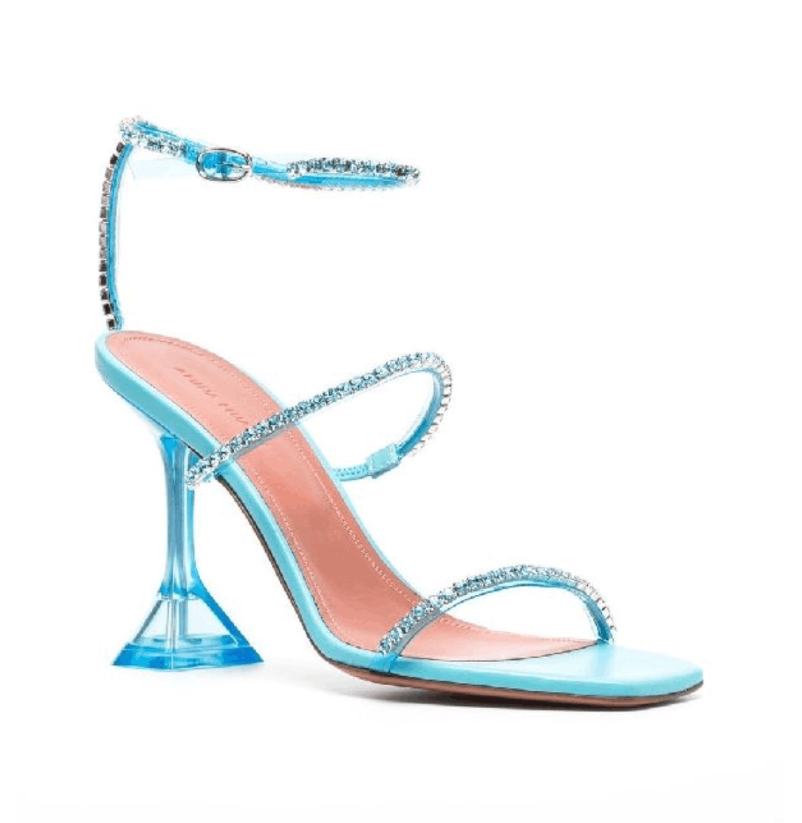 Blue Rhinestone 'Gilda' Heels 