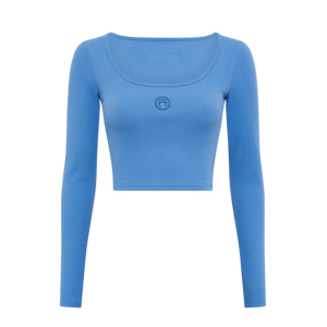 Marine Serre Blue Long Sleeve
