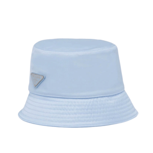 (W) Prada Re-Nylon Bucket Hat Celeste