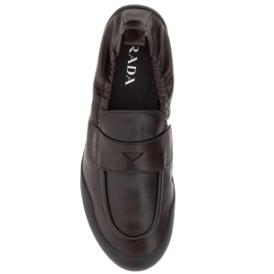 Dark brown leather Speedrock loafers 