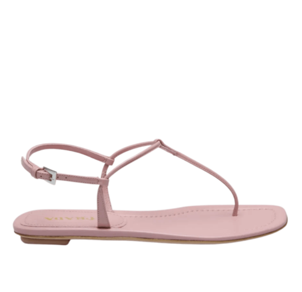 (W) Prada Patent Leather Sandals Peach