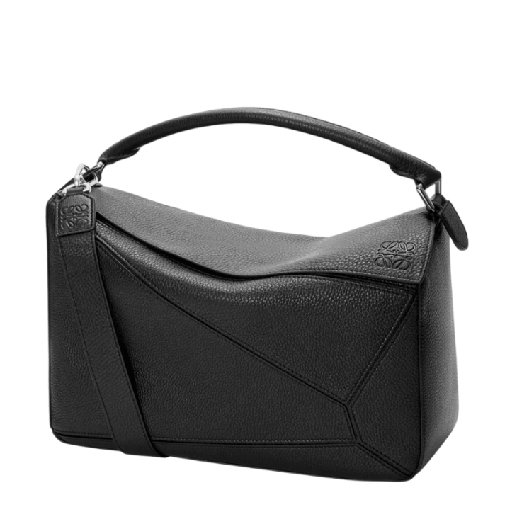 LARGE PUZZLE BAG - FLEXIBLE GRAIN CALFSKIN