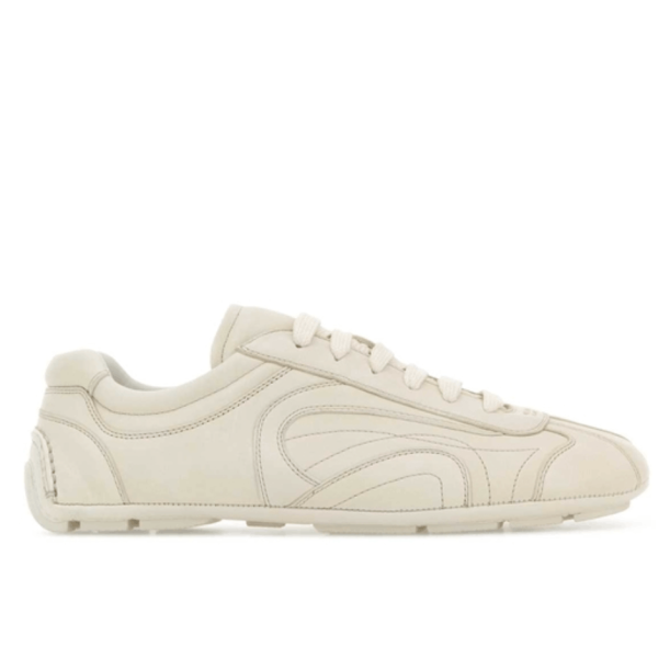 Prada Leather Sneakers - White
