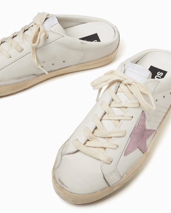 Super-Star Sabot Sneakers in Bio-based Leather