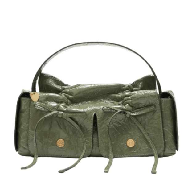 Multipocket shoulder bag - Wheat green