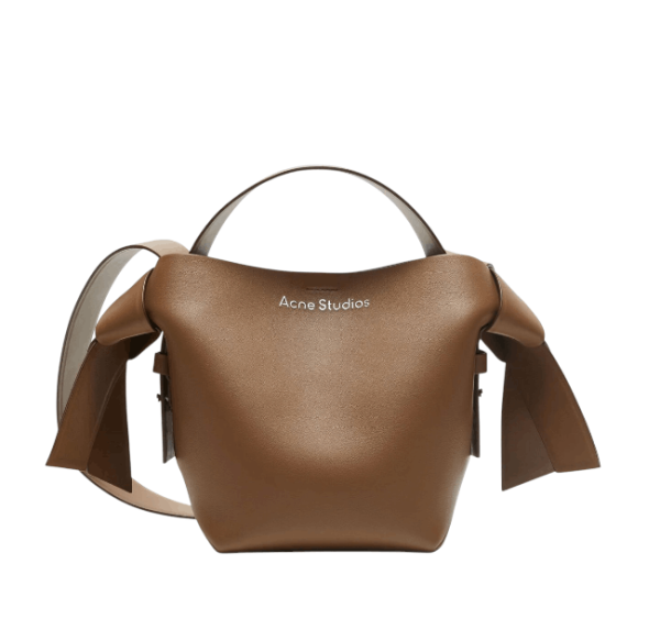 Musubi mini shoulder bag - Camel brown