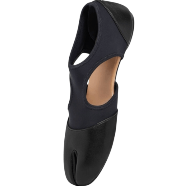 Maison Margiela Tabi Jazz Slipper Black