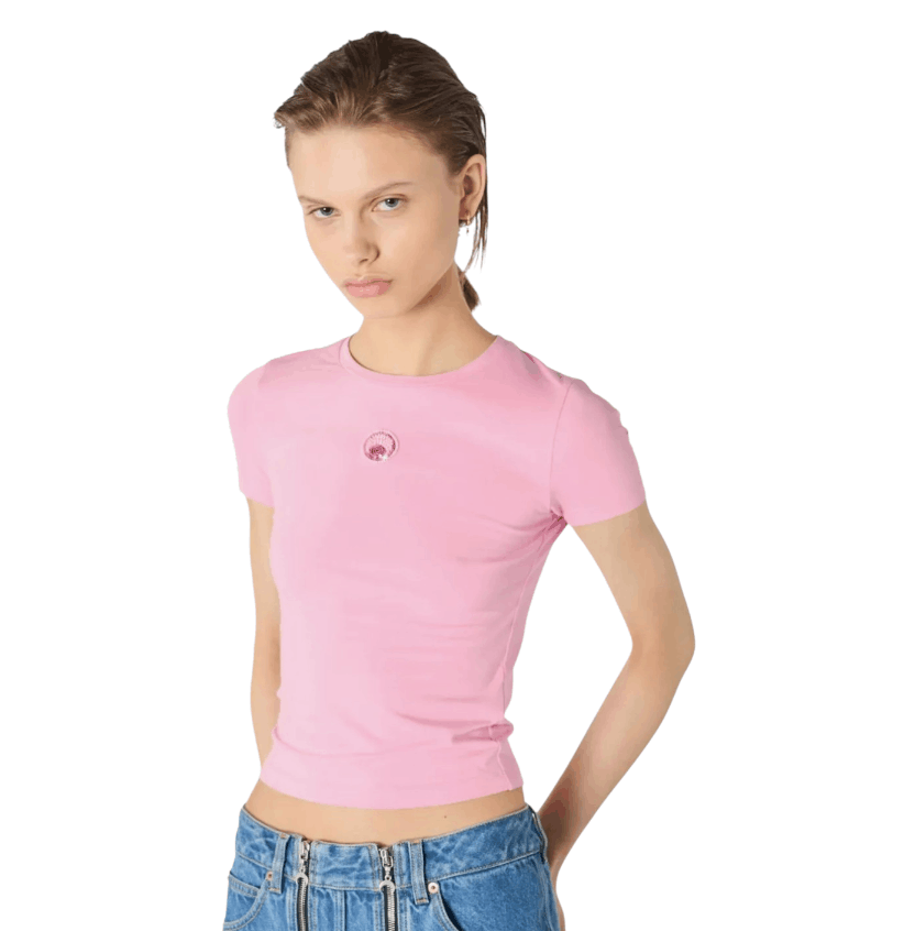 PEARL LOGO SS BABY FIT T-SHIRT PK30 PINK