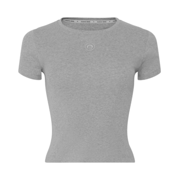 MOON LOGO JERSEY BABY FIT T-SHIRT GREY