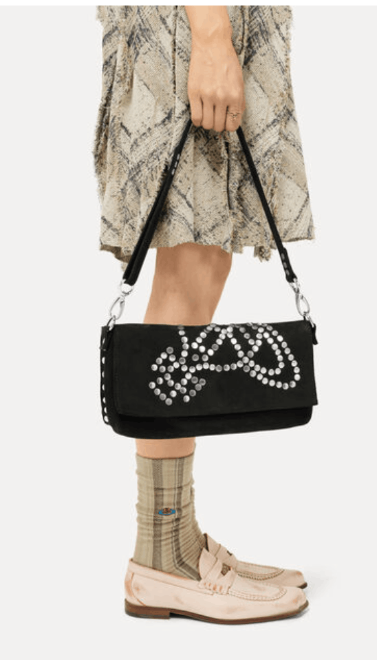 Vivienne Westwood Sherry Shoulder Bag in Black