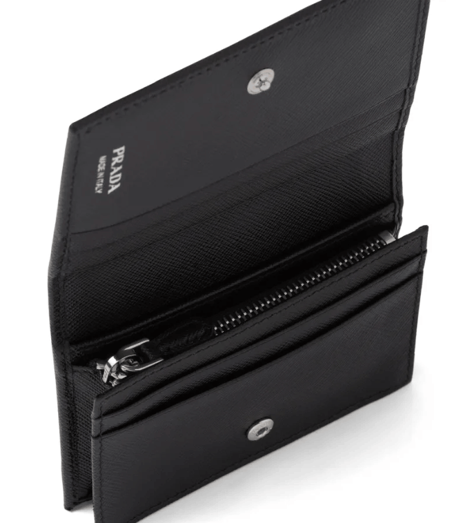 Prada Small Saffiano Leather Wallet