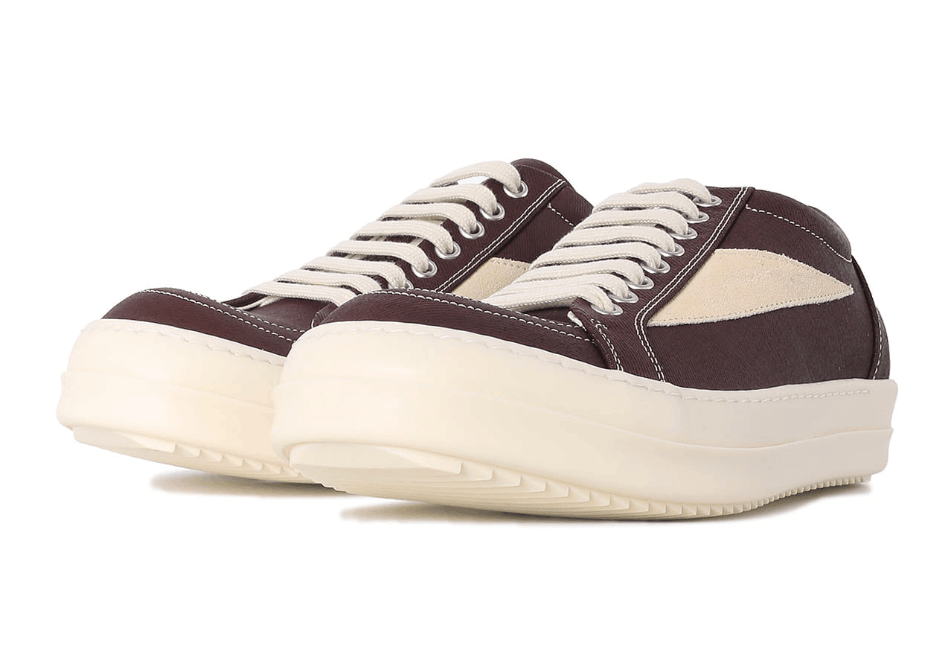 DRKSHDW VINTAGE SNEAKERS IN SCAB WAX DENIM