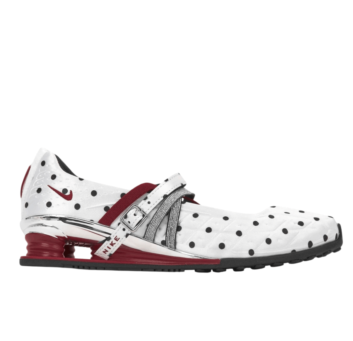 (W) Nike x Naked Copenhagen Shox Z Calistra Polka Dot White Black