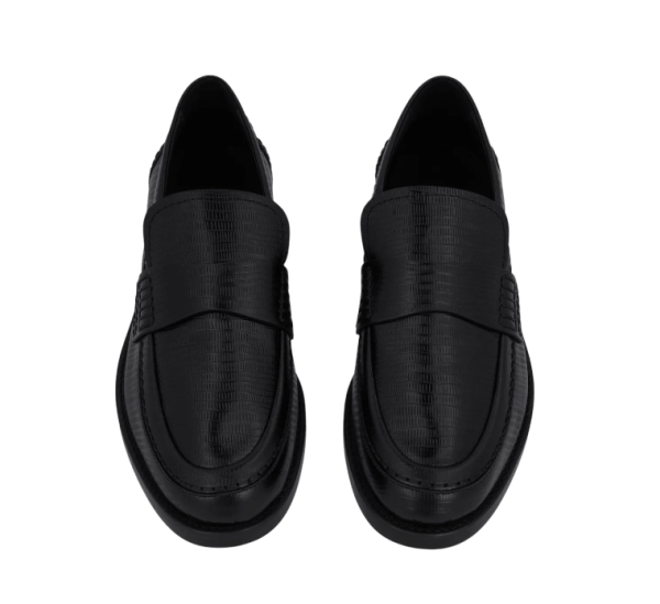 Leather Loafer - Black 