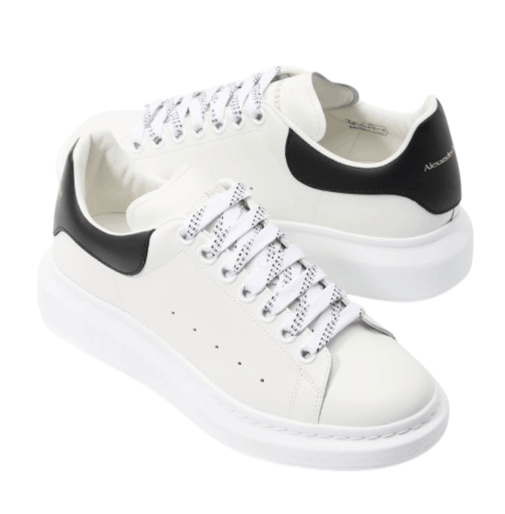 Alexander McQueen Oversized Sneakers White Black