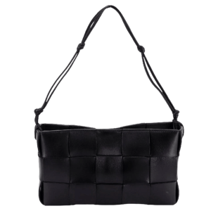 Bottega Veneta Cassette Pouch On Strap Black
