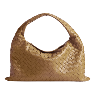 Bottega Veneta Small Hop Dark Praline