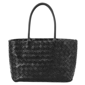 Bottega Veneta Intrecciato Tote Bag Black
