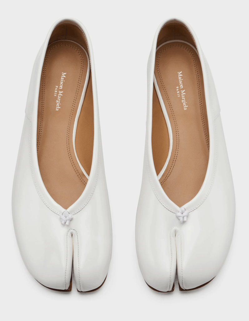 Maison Margiela Tabi Ballerina New White 