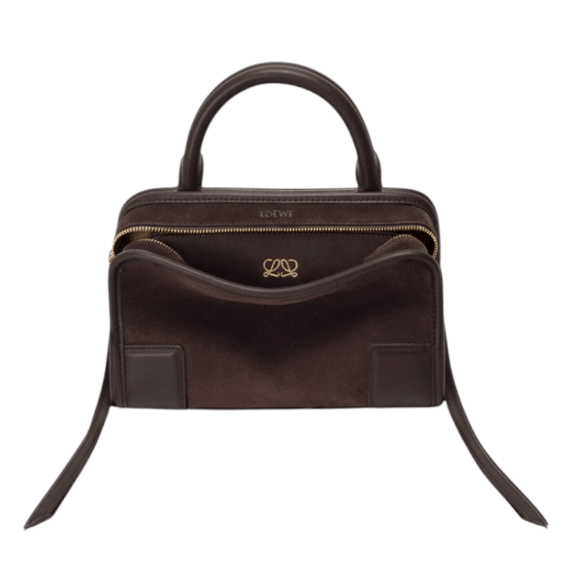 Mini Amazona 180 bag in suede