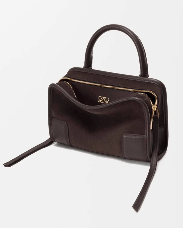 Mini Amazona 180 bag in suede