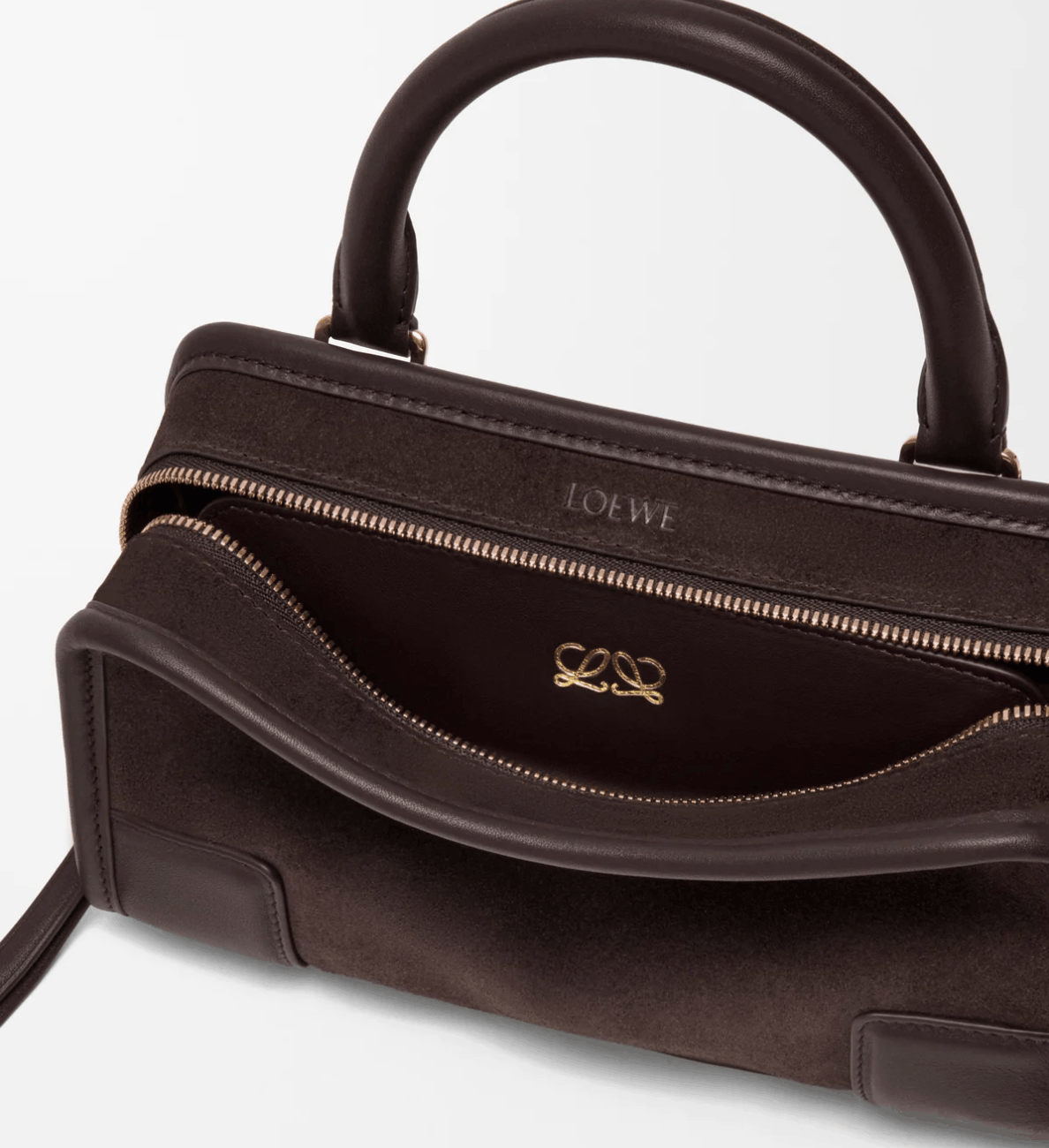 Mini Amazona 180 bag in suede