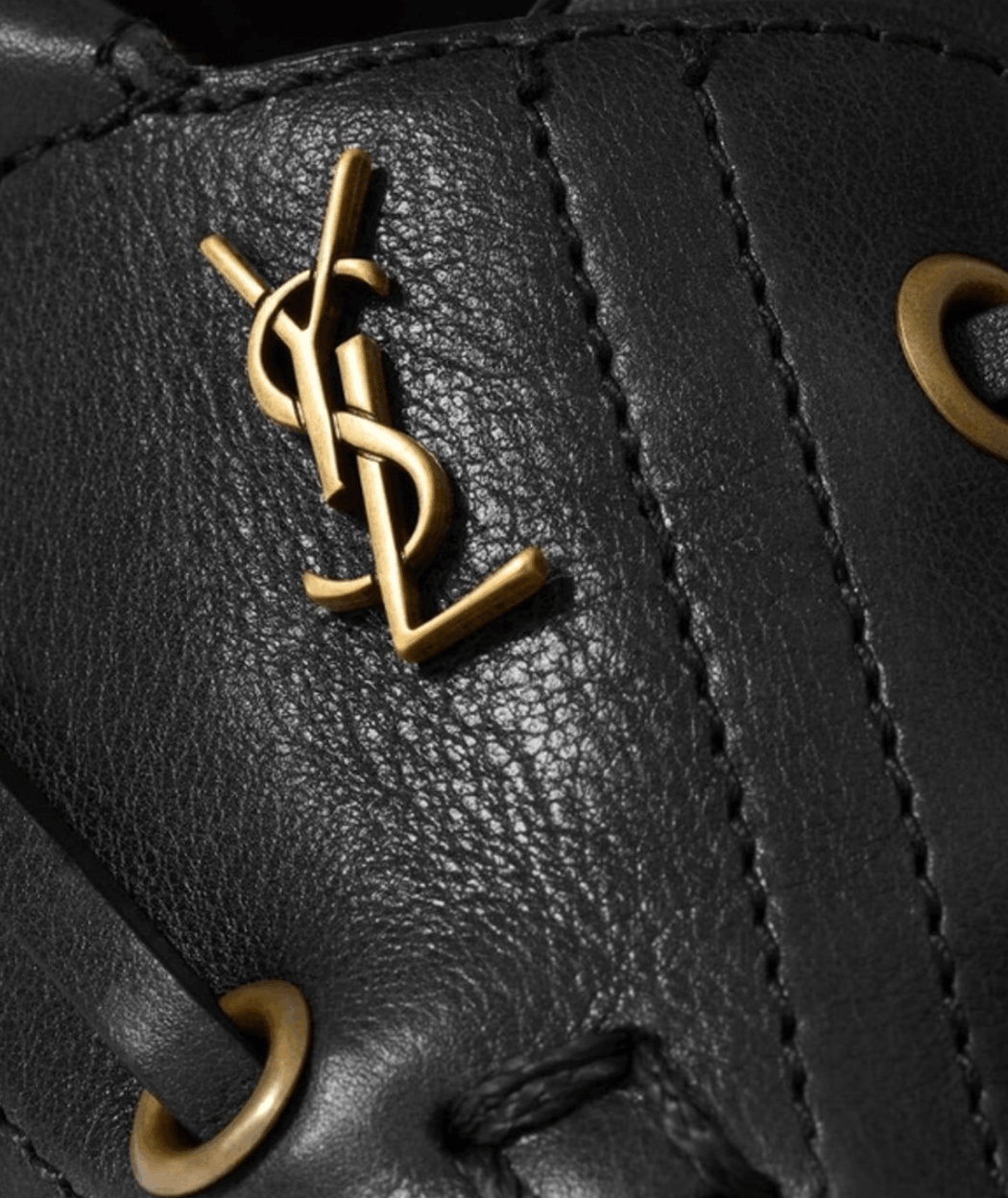 Saint Laurent Le Loafer Bateau Leather Loafers 
