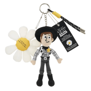 Peaceminusone x Toy Story The First Fan Plush Keyring Woody