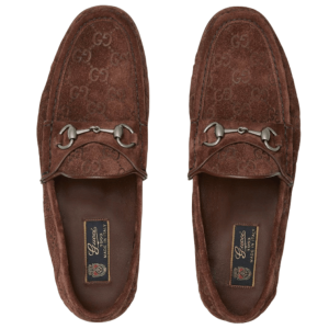 Gucci Horsebit 1953 Loafer Dark Brown Suede