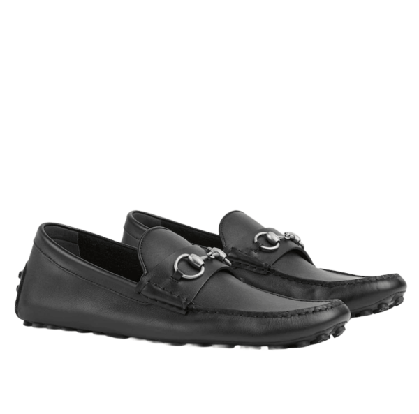 Gucci Driver with Horsebit Black Leather