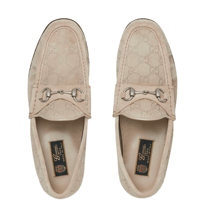 Gucci Horsebit 1953 Loafer Oatmeal Suede