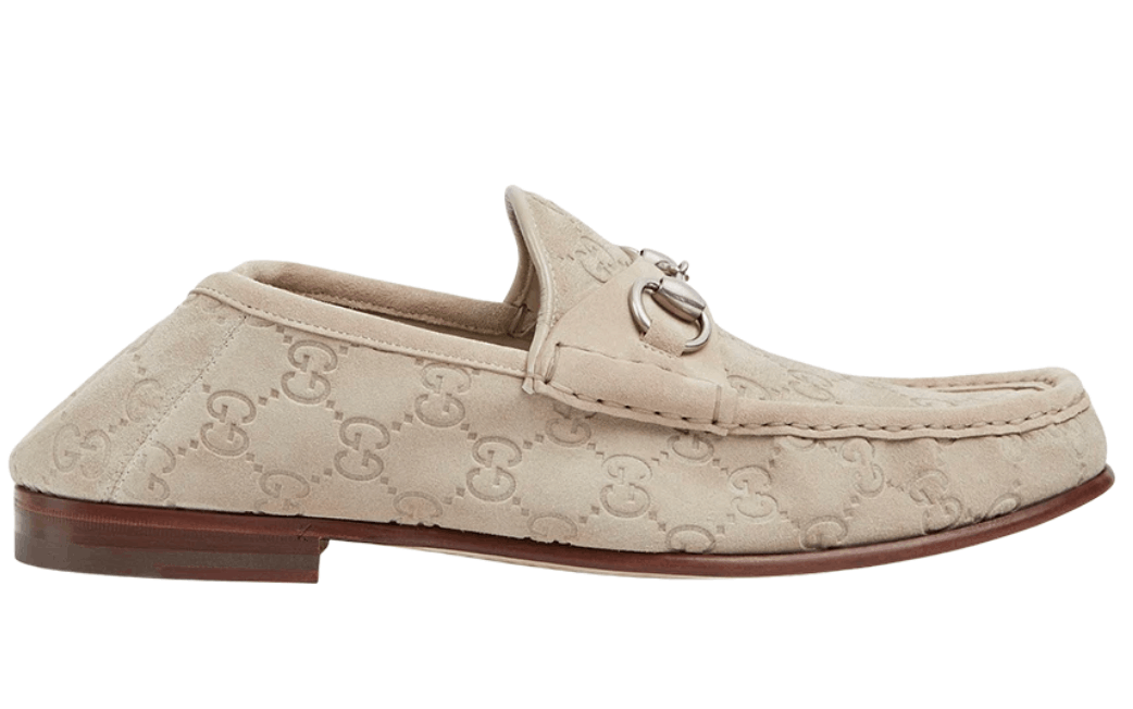 Gucci Horsebit 1953 Loafer Oatmeal Suede