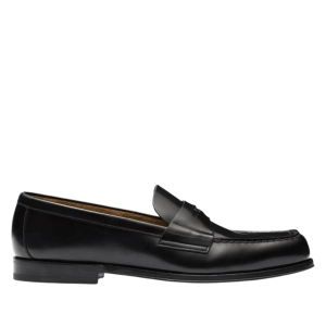 Prada Brushed Leather Loafers Black 2DB201-055-F0002