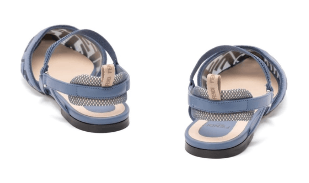 Fendi Colibrì Lite Flat Mesh Slingback 