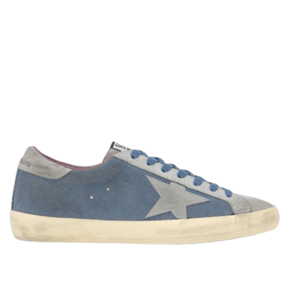 Golden Goose Superstar Leather Sneakers Blue